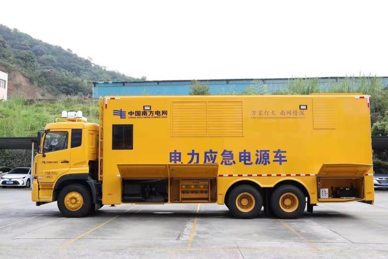中方安康大型柴油发电机发电车UPS电源出租租赁